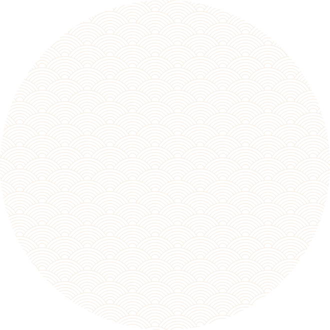 Motif de vagues dans un cercle